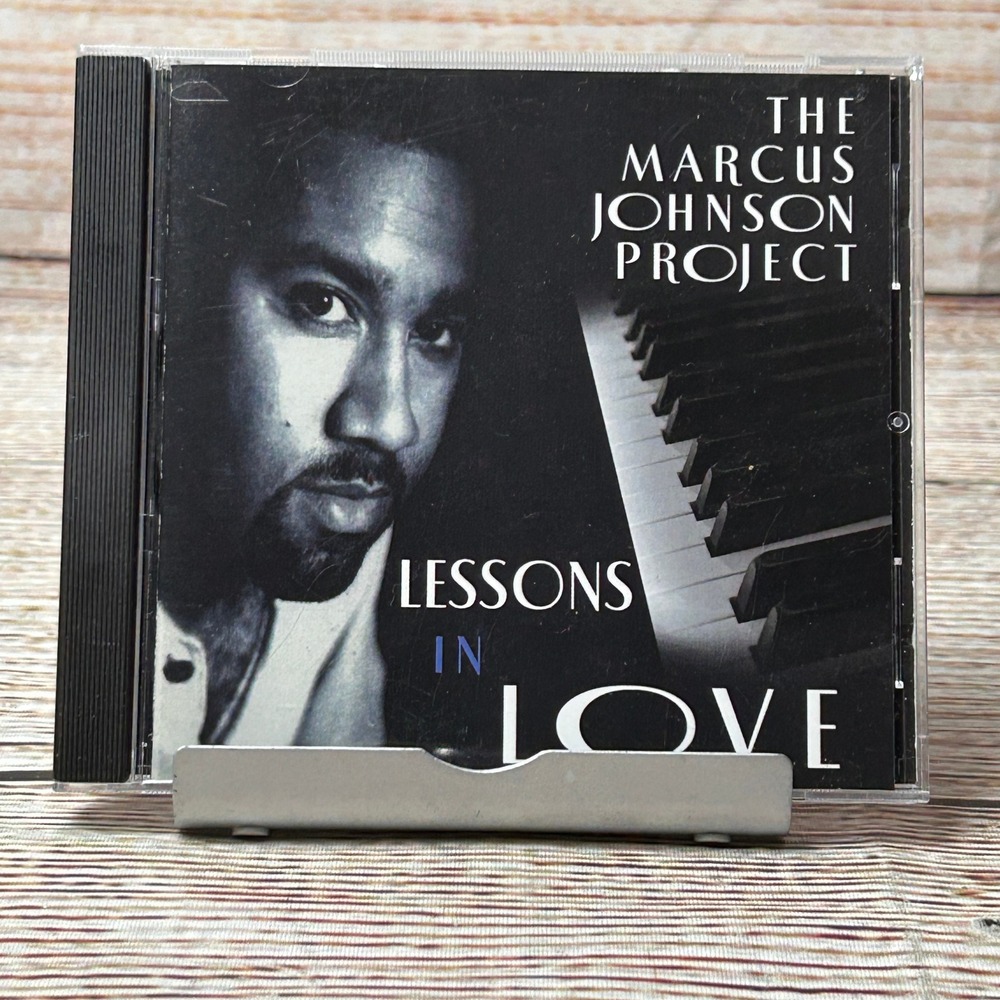 The Marcus Johnson Project Lessons In Love CD 2005 Smooth Jazz Three Keys Music